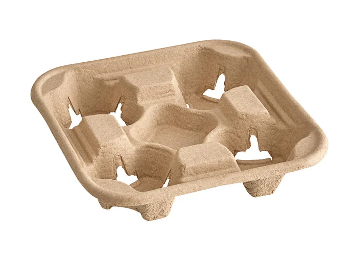 Karat Biodegradable Cup Holder for 4 Cups (300/Case)