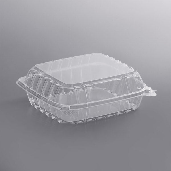 Dart C90PST1 Clear Hinged Containers (250/Case)