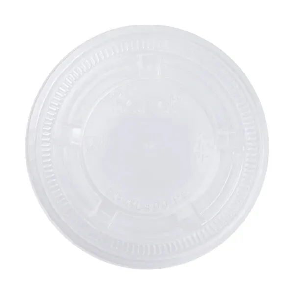 Karat 3.25-5.5 oz PP Plastic Portion Cup Lids 2500/case