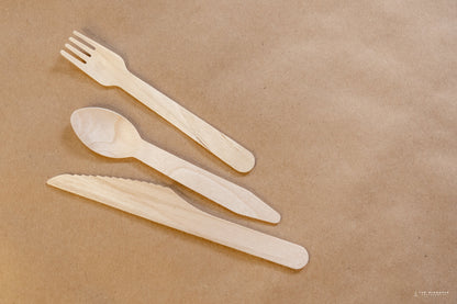 140 MM Wooden Spoon [ Pack of 100 ]