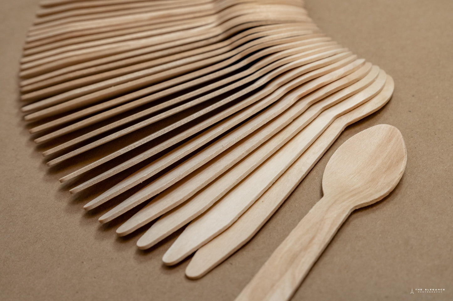 140 MM Wooden Spoon [ Pack of 100 ]