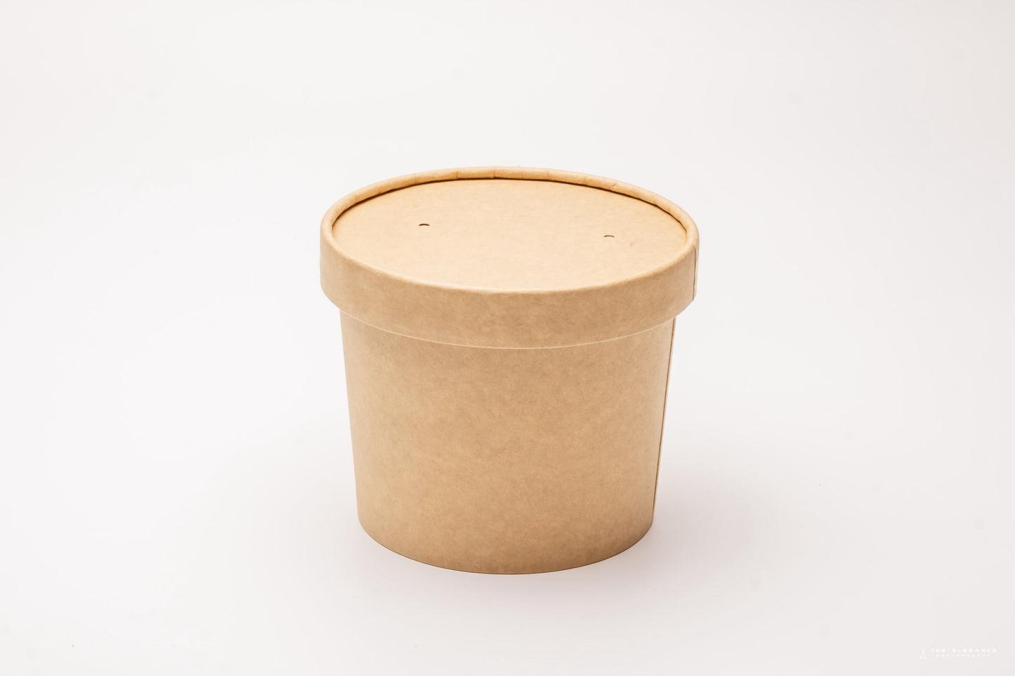 Kraft Paper Food Cup with Vented Lid 350 ml/11.8 oz [Pack of 250]