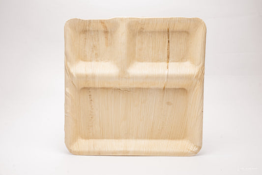 ARECA 10 INCH SQUARE PLATE [Pack of 25]