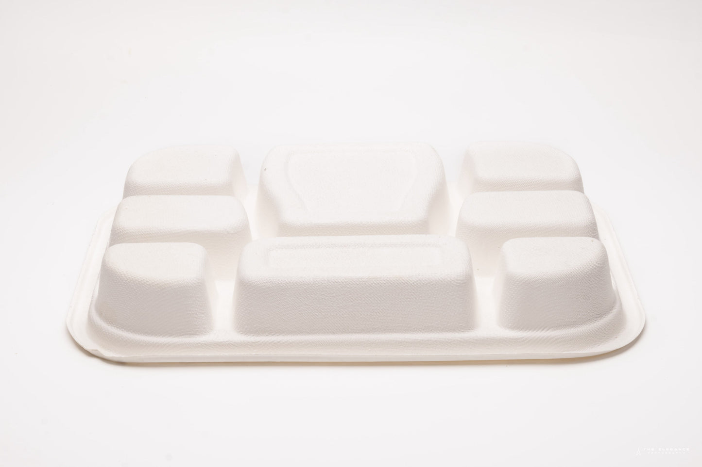 BAGASSE 8 CP MEAL TRAY [50 Pack]