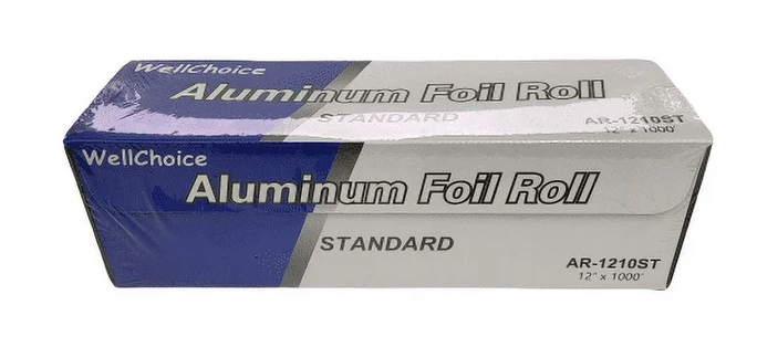 Aluminum Foil 12" x 1000' Standard Duty Foil Roll