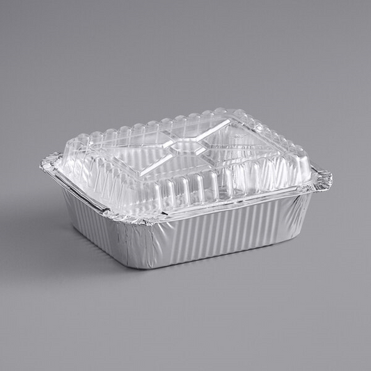 Plastic Dome Lid For 1 LB Oblong Pan (1000/Case)