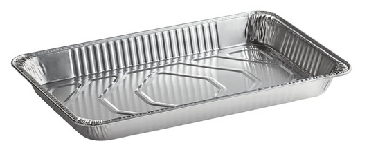 TP Heavy Duty Full Size Medium Aluminium Tray