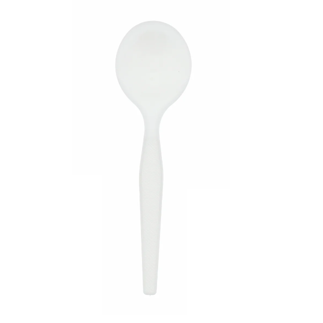 Amercare Medium Weight Soup spoon White