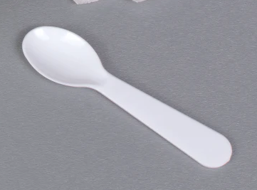 Karat PS Plastic Tasting Spoon, White [4,000/Case]