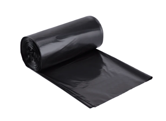 Karat 33 Gallon Can Liners, Black 1.2 Mil [100 Pack]