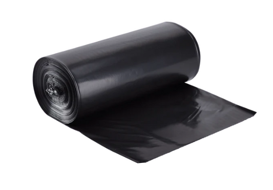 Karat 40-45 Gallon Can Liners, Black 1.5 Mil [100 Pack] × 10