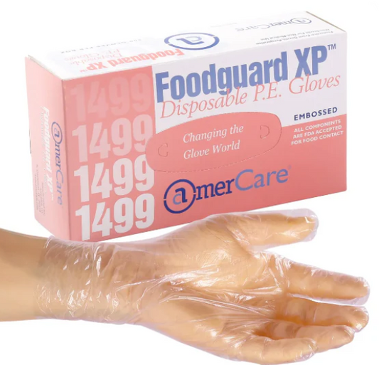 Amercare FoodGuard XP Powder Free Gloves 2000/case