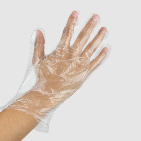 Karat Disposable Poly Gloves L [2000 Pack]