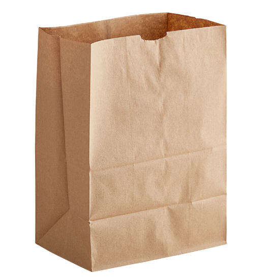 1/8 Grocery Bag, Kraft [500 Pack]