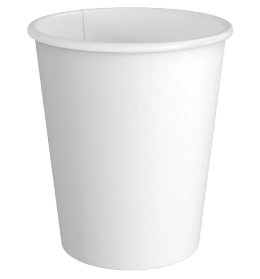 RBT Exports 10 oz Single Wall Hot Cup, White (1000/Case)