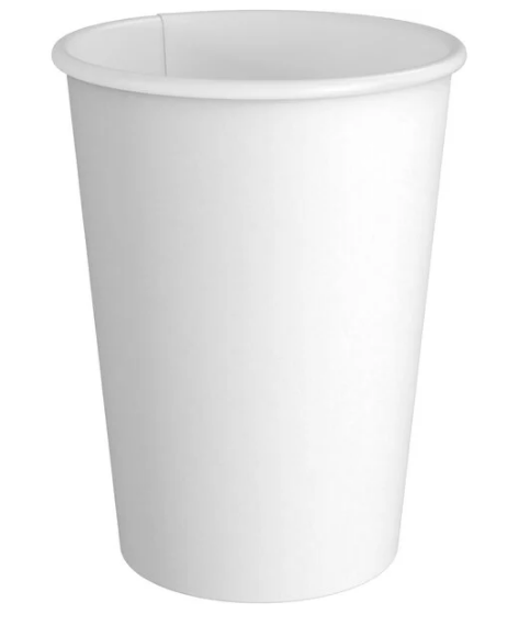 RBT Exports 12 oz Single Walled Hot Cup, White [500/Case]