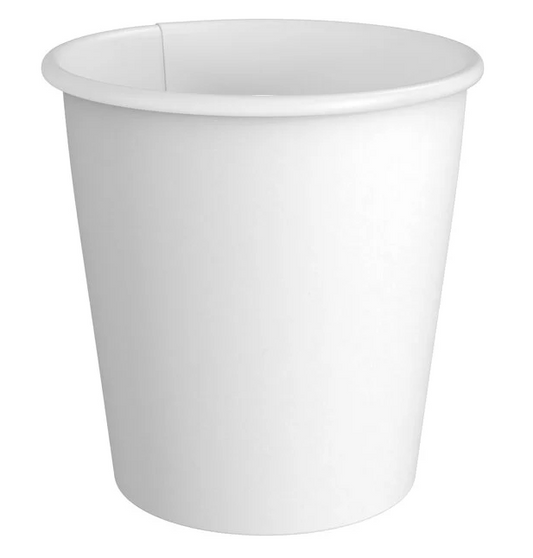 RBT Exports 8 oz Single Walled Hot Cup, White [500/Case]