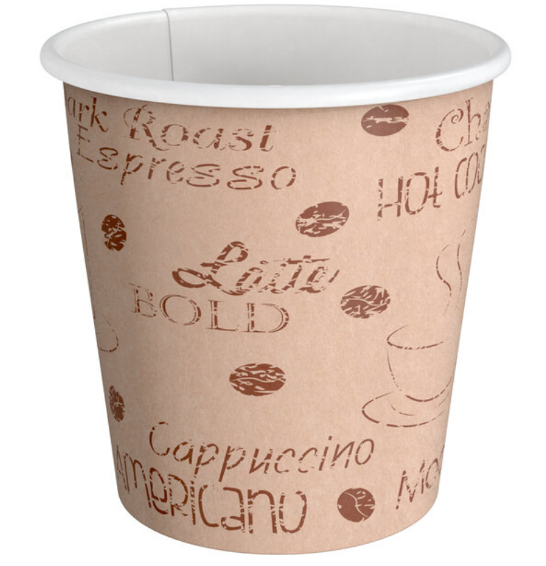 ULINE 8 oz Printed Paper Hot cup