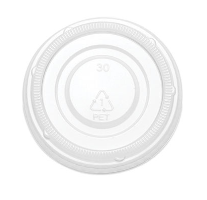 2 oz Portion Cup Lids Clear [2500/Case]