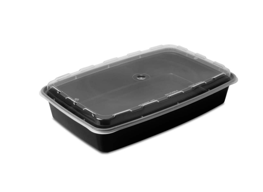 IN 48 oz Microwaveable Round Containers with Lids (150/Case)